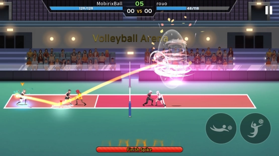 screenshot of VolleyBall King Mod Apk 2