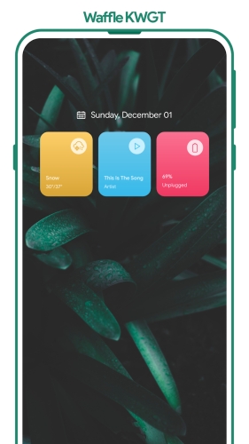 Waffle for KWGT Pro Mod Apk Full