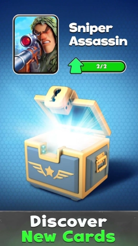 screenshot of War Heroes: Strategy Card Game Mod Apk 4