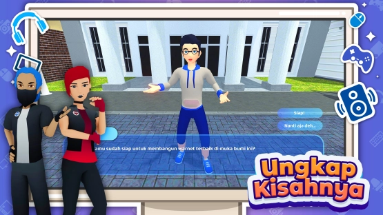 screenshot of Warnet Life 2 Mod Apk 3