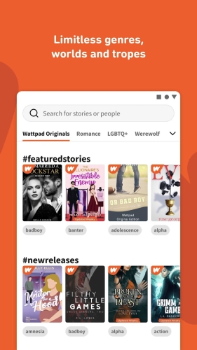 Wattpad - Read & Write Stories Mod Apk