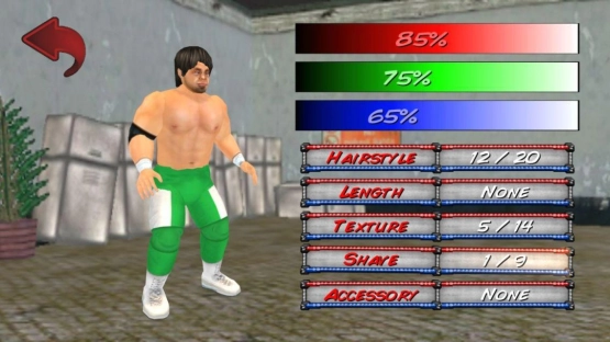 screenshot of Wrestling Revolution 3D Mod Apk 3