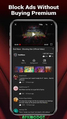YouTube Vanced Premium Apk