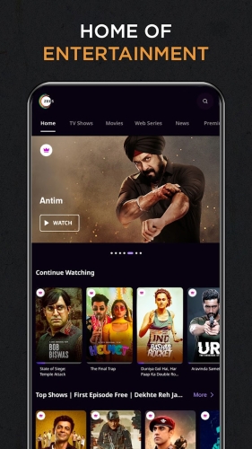 ZEE5 Movies, Web Series, Shows Mod Apk