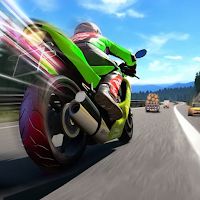 Download Traffic Bike Rush Driving City Mod Apk