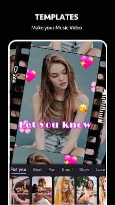 Beat.ly: music video maker Mod Apk