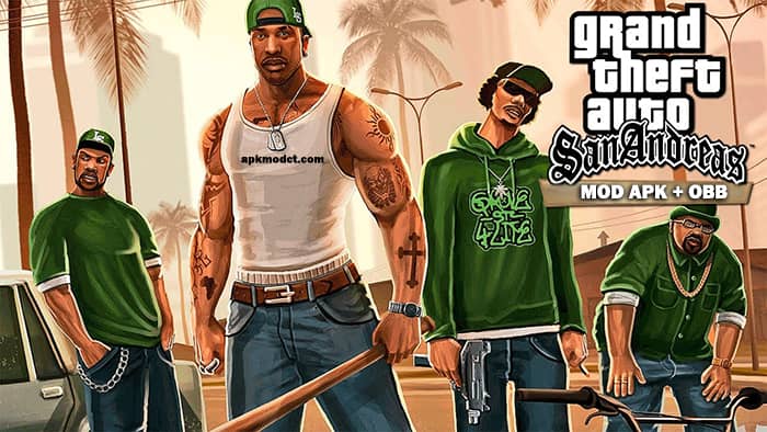 GTA San Andreas Mod Apk + OBB Data