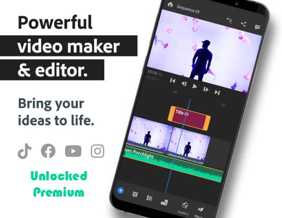 adobe premiere rush mod apk