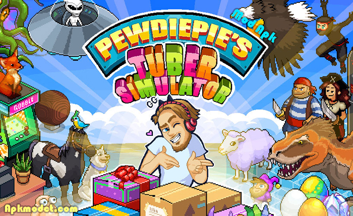 PewDiePies Tuber Simulator Mod Apk