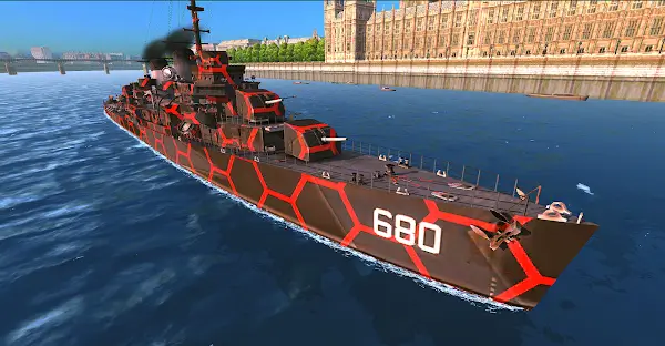 Battle of Warships: Naval Blitz Gameplay Screenshot
