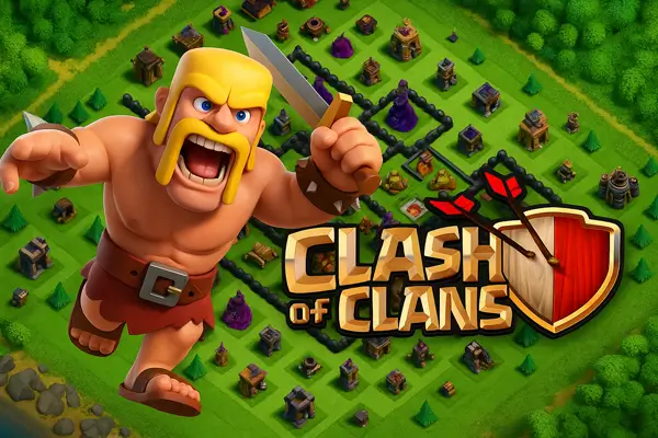 Clash of Clans Mod Apk Cover Game
